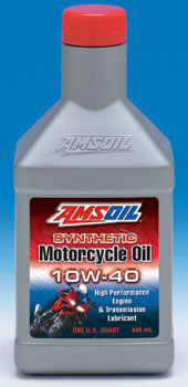 AMSOIL 10W-40 Advanced Formula Motorcycle Engine Oil